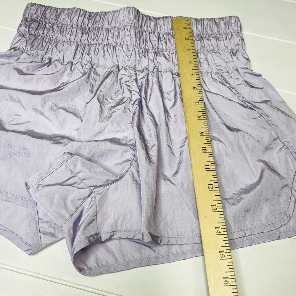 Free People Movement The Way Home Shorts Lavender Women's‎ Size L - Picture 10 of 14